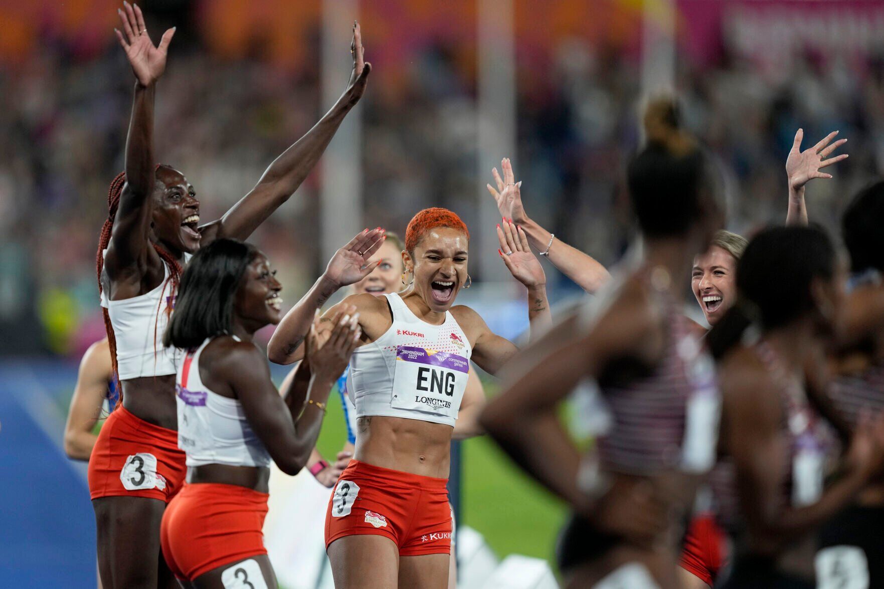 APTOPIX Britain Commonwealth Games Athletics